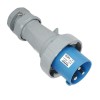 Waterproof Industrial Connector Plug 3Pin 63A 400V 2P+E IP67
