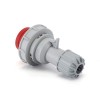 Waterproof Industrial Connector Plug 4Pin 16A 380-415V 3P+E IP67