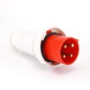 Waterproof Industrial Connector Plug 4Pin 63A 380-415V 3P+E IP67