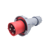 Waterproof Industrial Connector Plug 4Pin 63A 380-415V 3P+E IP67