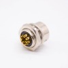 Elecbee 6 pin Connector Male Receptacle 10 Pin Straight Solder type Back Mount HR10 Circular Push-Pull Connector
