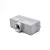 24pin Surface Mounting Heavy Duty Connector PG21 Male female Butt-Joint Plastic Button Top Cable Entry H24B Shell