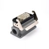32 Pin Heavy Duty Connector H10B Male Without Contacts Male Butt-Joint Female M25 Bulkhead Mounting