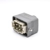 HD Connector H6B Surface Montage 4Pin Silver Plating Mâle Butt-Joint Femelle PG16
