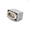 Heavy Duty 4 Pin Connector H10B Silver Plating Male Butt-Joint Female M25 Bulkhead Montagem