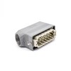 Heavy Duty Power Connector Hasp H16B Female Butt-Joint Male 20Pin Silver Plating Size M32 Schottmontage