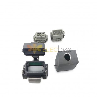 H10A Top Entry M20 Bulkhead Mounting with Cover HA 10 Pin Screw Terminal