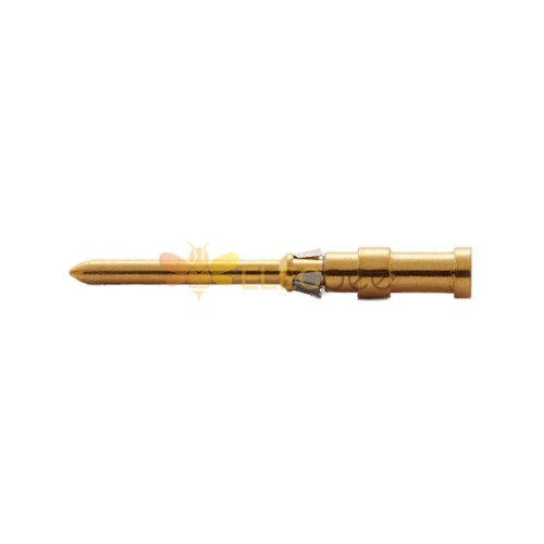 Pin macho chapado en oro tipo D 10A 0,14-0,37 mm²