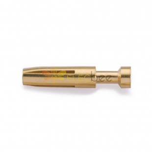 16A E-Typ vergoldeter Buchsenstift 0,14–0,37 mm²