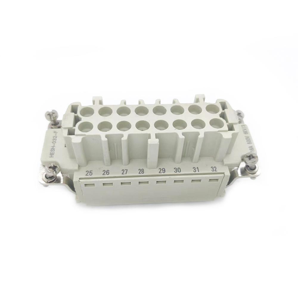 HE 32 Pin Female Insert Cage Clamp Terminal