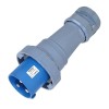 Waterproof Industrial Connector Plug 3Pin 125A 230V 2P+E IP67