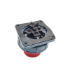 125A 4Pin IEC60309 Soquete IP67 Painel Monte Pin Receptacle