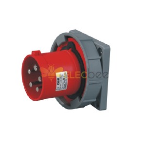 125A 5pin IEC60309 Receptáculo impermeable CEE Enchufe Industrial