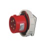 32A 5Pin Socket 380V-415V 5P 6h 3P+E IP67 IEC60309 CEE Painel Industrial Monte Pin Receptacle