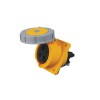 125A IEC60309 3pin IP67 Pannello industriale Mount Receptacle Tipo di Angolo