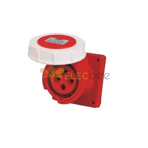 4pin IEC60309 Réceptacle 16A 380V-415V IP67 CEE Industrial Female Socket