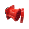 Industrial Connector Socket 5P 63A 380V-415V 3P+E+N 6h IP67 Straight Type Panel Mount