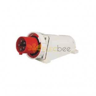 125A 5pin IEC60309 IP67 CEE Industrial Surface Mount Pin Receptacle with Box