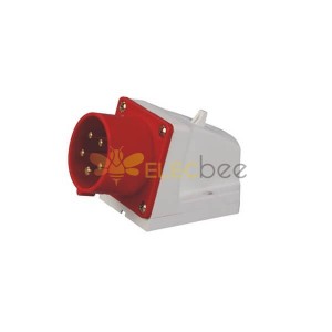 3P+E IEC60309 Receptáculo 16A 5pin 380V-415V 50/60Hz 5P 6h IP44 CEE Industrial Surface Mount Pin with Box