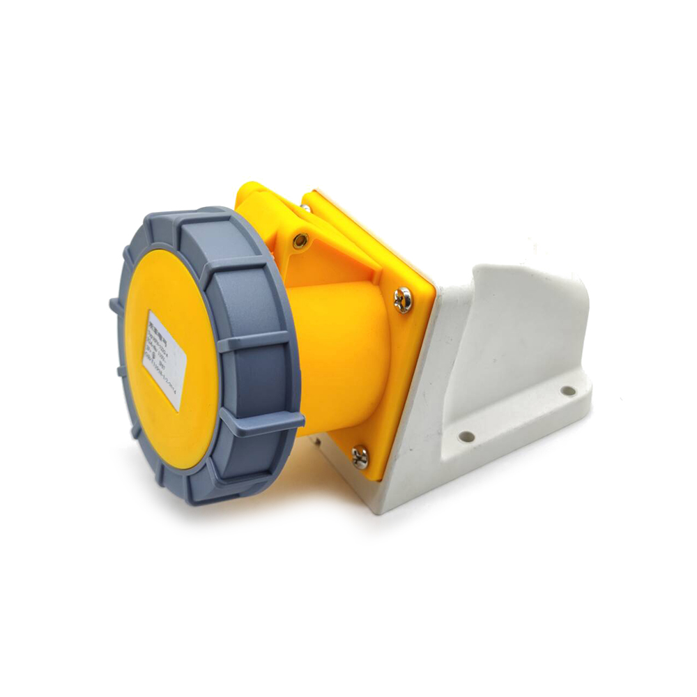 工業插座黃色IP67防水32 3芯130 v