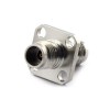 1.85-KFKS 1.85Mm Female To 1.85Mm Female 4-Hole Flange Dc-67Ghz Precision RF Connector