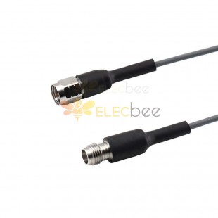 Low Loss High Frequency 1.85Mm Male To 1.85Mm Female Test Cable 0.3M