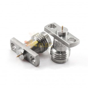 2.4Mm Female Receptacle Dc To 50Ghz 2-Hole Flange 2.4Mm-Kfd