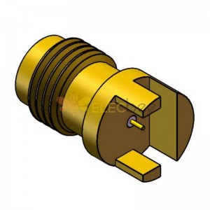2.4mm Male Airline Connector, 12.7 x 4.8mm / 0.50 x 0.19inch Flange 0.86mm / .034″ Pin