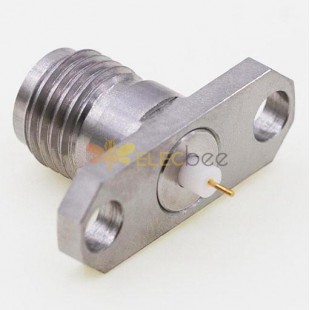 2.4mm Thread-in Connector, 15.8 x 5.7mm / 0.625 x 0.223inch Flange 0.6mm / .024″ Pin