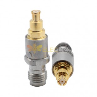 2.4MM Female to SMP Female High Performance 40GHZ Stainless Steel Microwave Adapter 