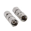 2.4MM Male Plug to 3.5MM Male Plug Stainless Steel Straight Adapter 26.5GHZ High Performance