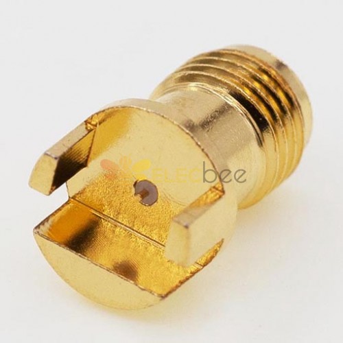 2.92mm Female PCB Connector, Φ7.5mm / .295″ Flange Jack Φ0.3mm / .012″ Pin