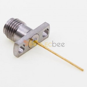 2.92mm Airline Connector, 14 x 4.8mm / 0.550 x 0.190inch Flange Jack, 0.75mm / .030″ Pin