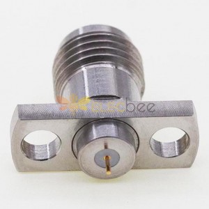 Stainless High Frequency Connector 2.92mm Female, 12.7 x 4.8mm / 0.500 x 0.190inch Flange 0.3mm / .012″ Pin