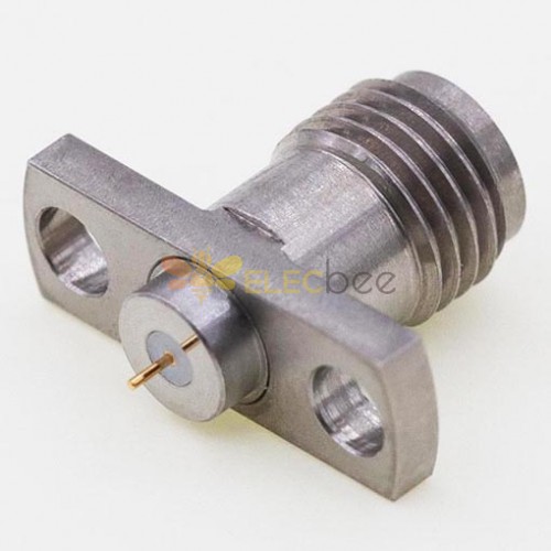 2.92mm Female Connector, 14 x 4.8mm / 0.550 x 0.190inch Flange 0.3mm / .012″ Pin