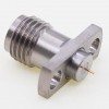 2.92mm Female Connector, 12.7 x 4.8mm / 0.500 x 0.190inch Flange 0.6mm / .024″ Pin