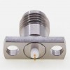 2.92mm Thread-in Connector, Flange Jack 0.3mm /.012″ Pin 12.7 x 4.8mm / 0.500 x 0.190″