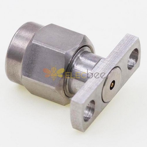 2.92mm Male RF Connector 12.7 x 4.8mm / 0.50 x 0.19inch Flange for 0.23mm / .009″ Pin