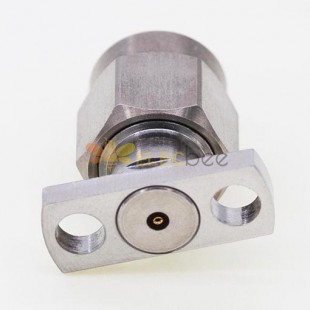 RF Connector 12.7 x 4.8mm / 0.50 x 0.19inch Flange for 0.46mm / .018″ Pin 2.92mm Male 