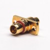50GHz BMA Connector 2 Hole Flange Male for Cable