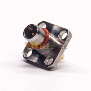 BMA Male Solder Type Connector Flange with 4 Holes for Cable Waterproof