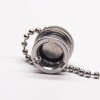 BNC Male Dust Cap with Chain Nickle Plated