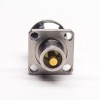 N 4 Hole Flange Connector High Frequency Female Type Connector