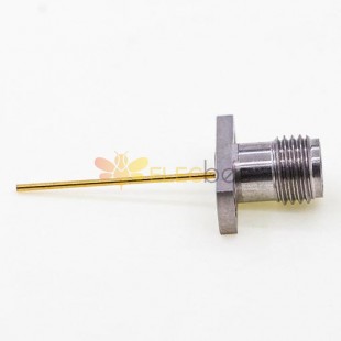 SMA Female Connector, 12.7 x 4.8mm / 0.500 x 0.189inch Flange 0.64mm / .025″ Pin