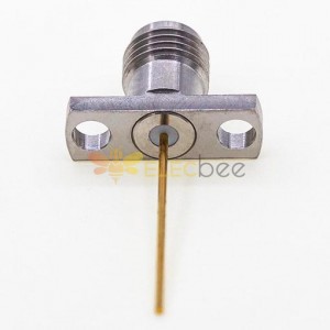 SMA Female Connector, 14 x 4.8mm / 0.550 x 0.190″ Flange 1.27mm / .050″ Pin