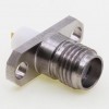 SMA Female Connector, 15.8 x 5.7mm Flange w/Cylindrical Contact & 1mm Vertical Flat Pin