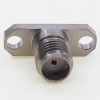 SMA Female Connector, 15.8 x 5.7mm / 0.625 x 0.223inch Flange 1.27mm Vertical Flat Pin