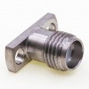 SMA Female Connector 12.7 x 4.8mm / 0.50 x 0.19inch Flange 1.27mm Horizontal Flat Pin