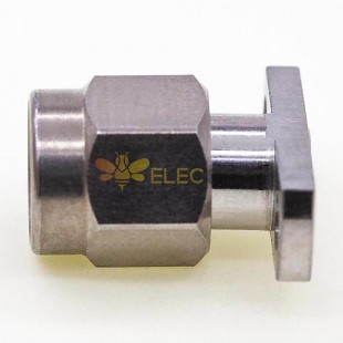 SMA-Stecker, 12,7 x 4,8 mm / 0,500 x 0,190 Zoll Flansch für 0,46 mm / 0,018″ Pin