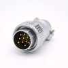 9 Pin Straight Connector P24 Male Plug for Cable